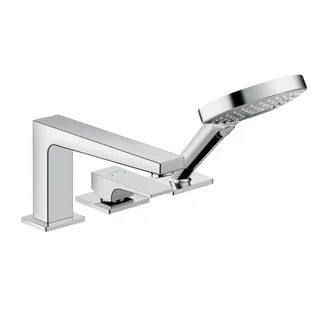 Смеситель для ванны и душа, Hansgrohe, Metropol, цвет-хром