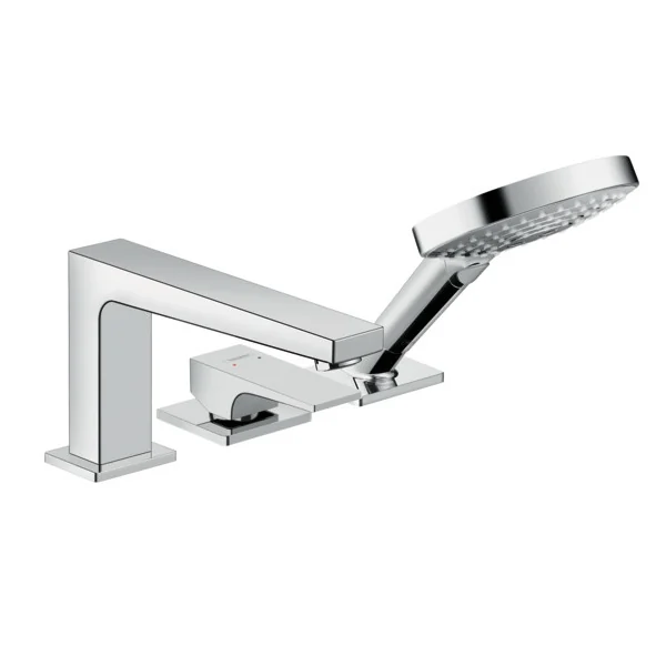 Смеситель для ванны и душа, Hansgrohe, Metropol, цвет-хром