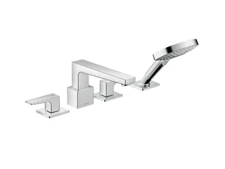 Смеситель для ванны и душа, Hansgrohe, Metropol, цвет-хром