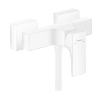 Смеситель для душа, Hansgrohe, Metropol, на 1 потребитель, настенный, цвет-белый матовый