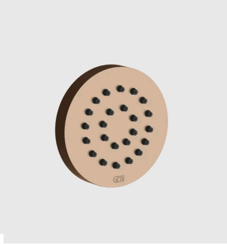 Форсунка, Gessi, Body Jets, боковая, цвет-Copper PVD