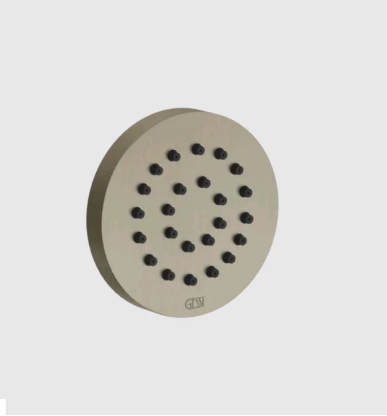 Форсунка, Gessi, Body Jets, боковая, цвет-Finox Brushed Nickel