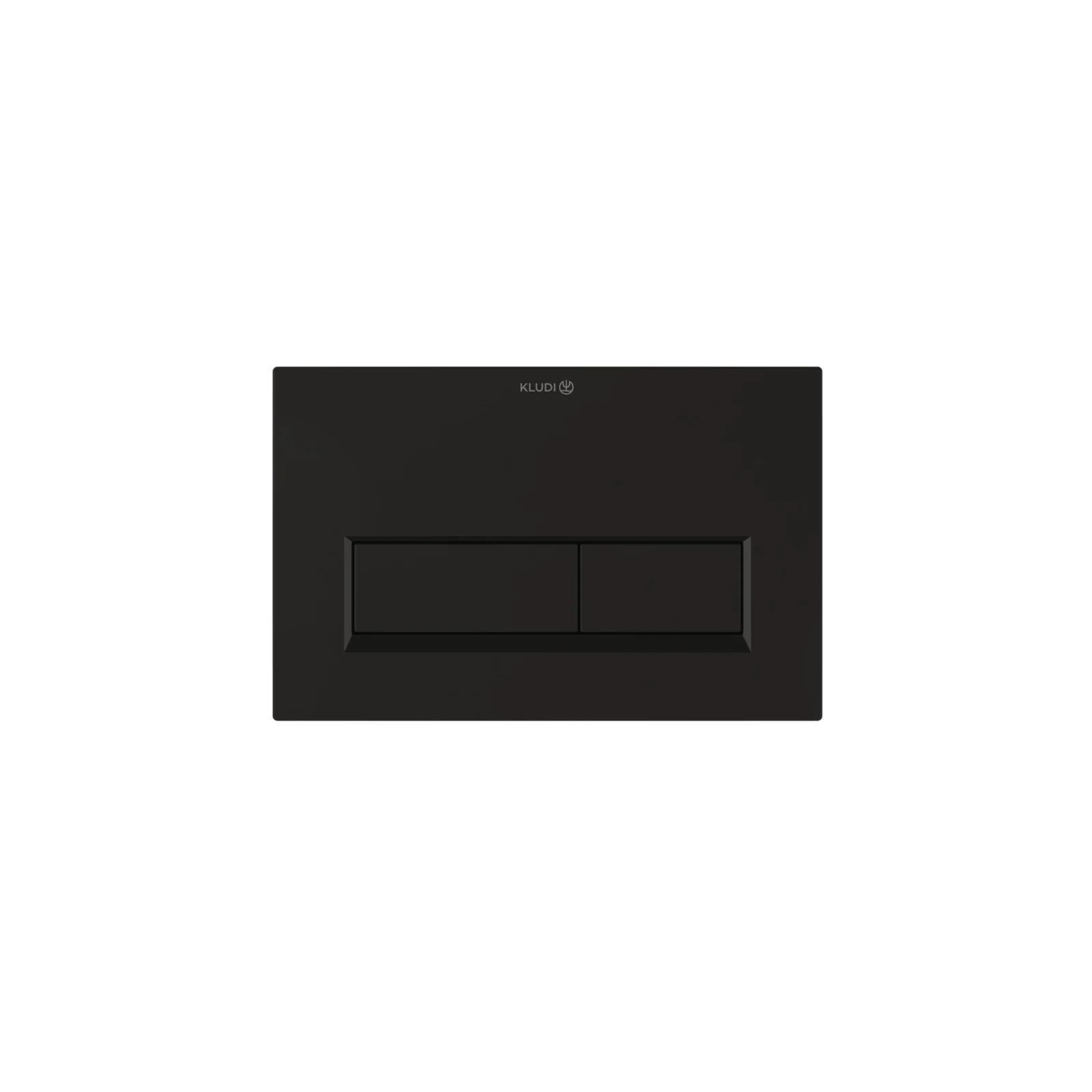 Клавиша смыва, Kludi, UNIFIX, для унитаза, шгв 244*9,3*160, подходит к Geberit Sigma, цвет-черный матовый