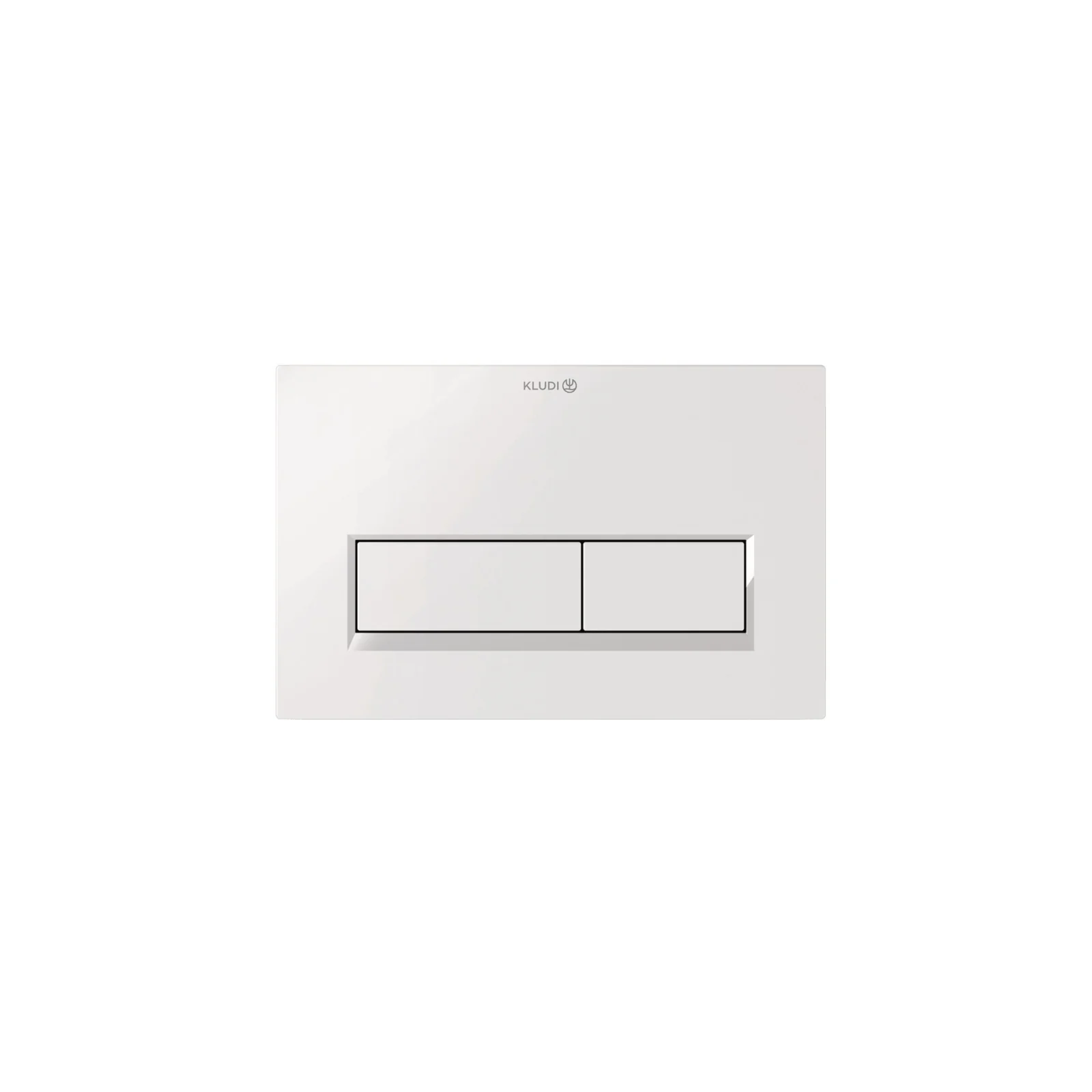Клавиша смыва, Kludi, UNIFIX, для унитаза, шгв 244*9,3*160, подходит к Geberit Sigma, цвет-белый