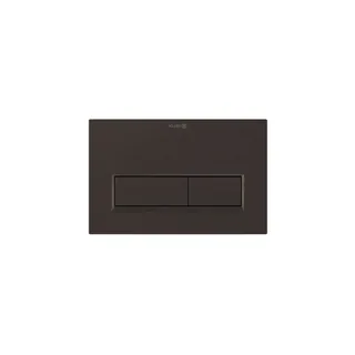 Клавиша смыва, Kludi, UNIFIX, для унитаза, шгв 244*9,3*160, подходит к Geberit Sigma, цвет-черный брашированный