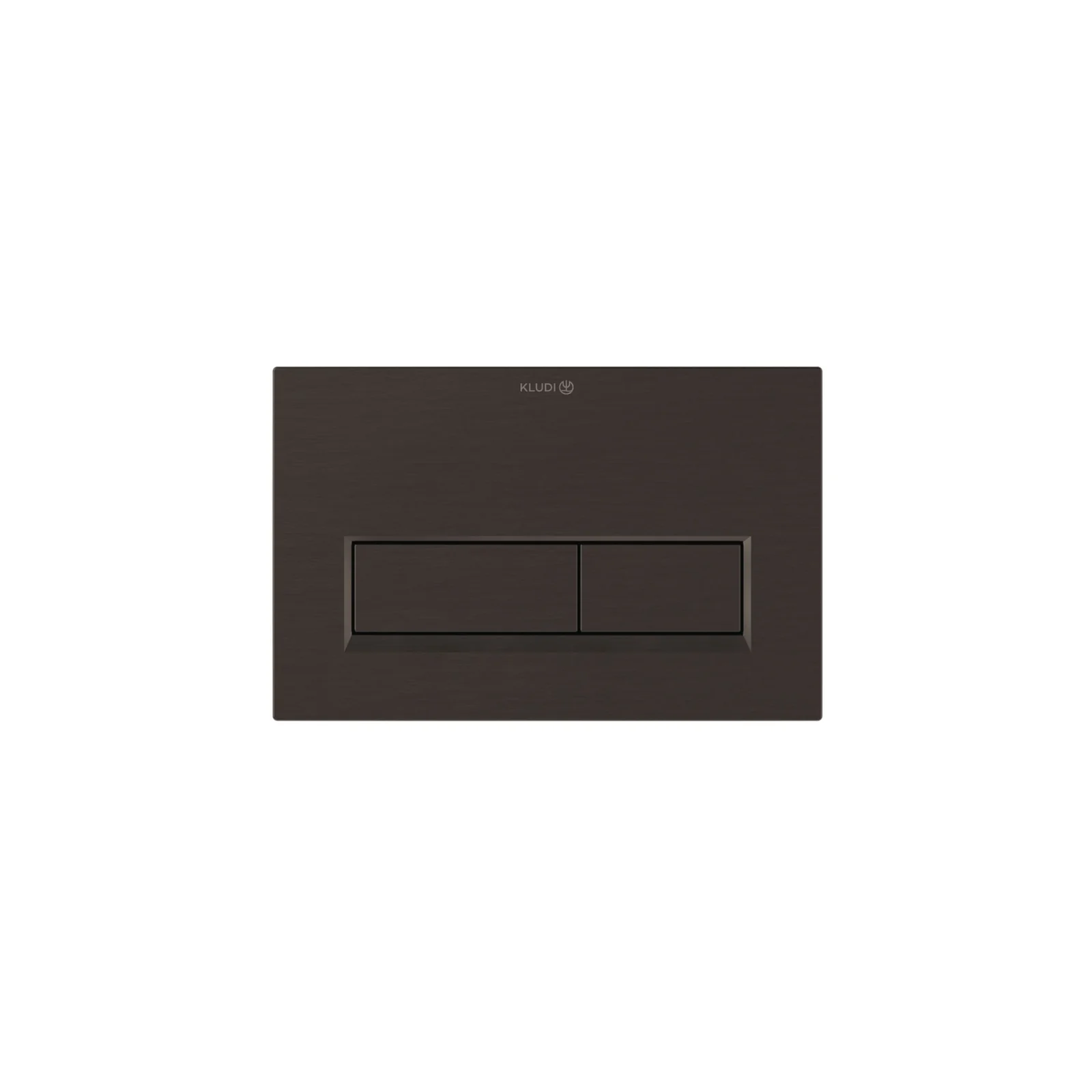 Клавиша смыва, Kludi, UNIFIX, для унитаза, шгв 244*9,3*160, подходит к Geberit Sigma, цвет-черный брашированный