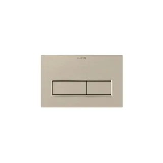 Клавиша смыва, Kludi, UNIFIX, для унитаза, шгв 244*9,3*160, подходит к Geberit Sigma, цвет-никель брашированный