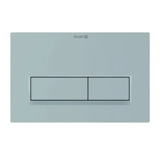 Клавиша смыва, Kludi, UNIFIX, для унитаза, шгв 244*9,3*160, цвет-голубой матовый — иконка