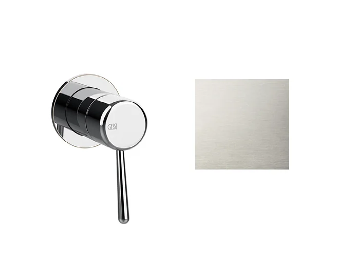 Смеситель для душа, Gessi, Goссia, на 1 потребитель, цвет-Brushed Chrome (старый арт. 33019/147)