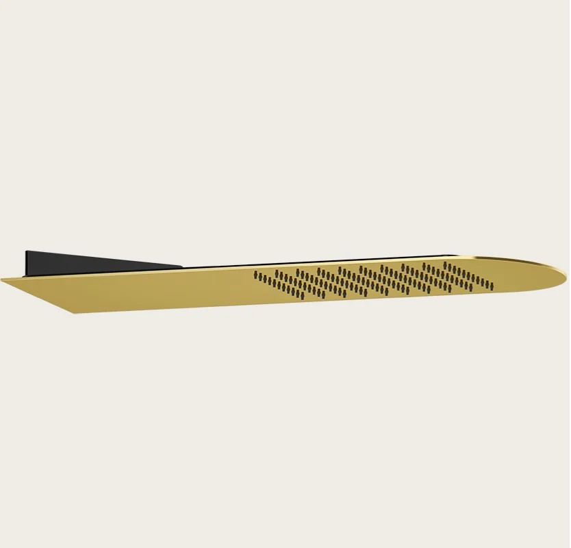 Верхний душ, Gessi, Tremillimetri, Tondo, 195*620, цвет-Gold PVD