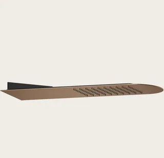 Верхний душ, Gessi, Tremillimetri, Tondo, 195*620, цвет-Copper Brushed PVD