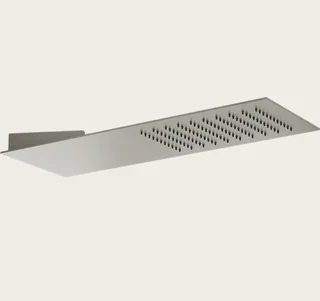 Верхний душ, Gessi, Tremillimetri, Quadro, 195*550, цвет-Steel Brushed