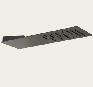 Верхний душ, Gessi, Tremillimetri, Quadro, 195*550, цвет-Black Metal Brushed PVD