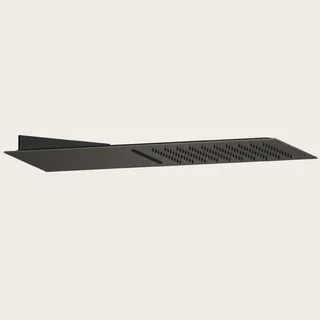 Душевая система, Gessi, Tremillimetri, 195*550, цвет-Black Metal Brushed PVD