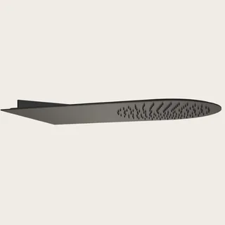 Верхний душ, Gessi, Tremillimetri, Tondo, 300*550, цвет-Black Metal Brushed PVD