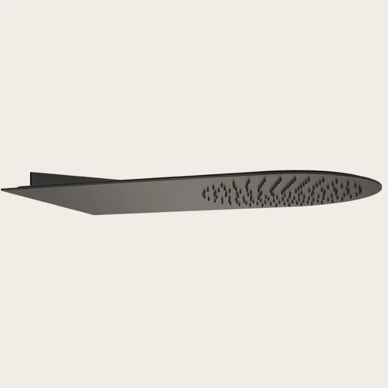Верхний душ, Gessi, Tremillimetri, Tondo, 300*550, цвет-Black Metal Brushed PVD