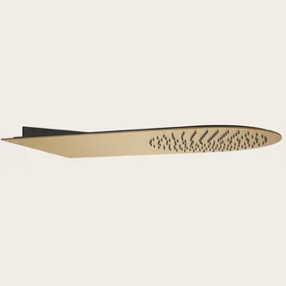 Верхний душ, Gessi, Tremillimetri, Tondo, 300*550, цвет-Warm Bronze Brushed PVD