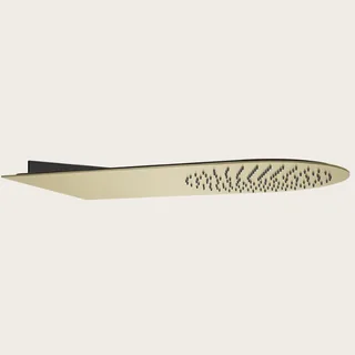 Верхний душ, Gessi, Tremillimetri, Tondo, 300*550, цвет-Brushed Brass PVD