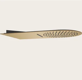 Душевая система, Gessi, Tremillimetri, 300*300, цвет-Warm Bronze Brushed PVD