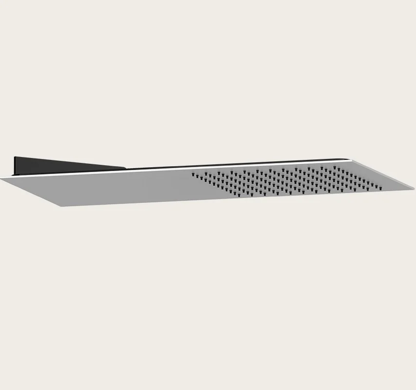 Верхний душ, Gessi, Tremillimetri, Quadro, 300*300, цвет-белый матовый
