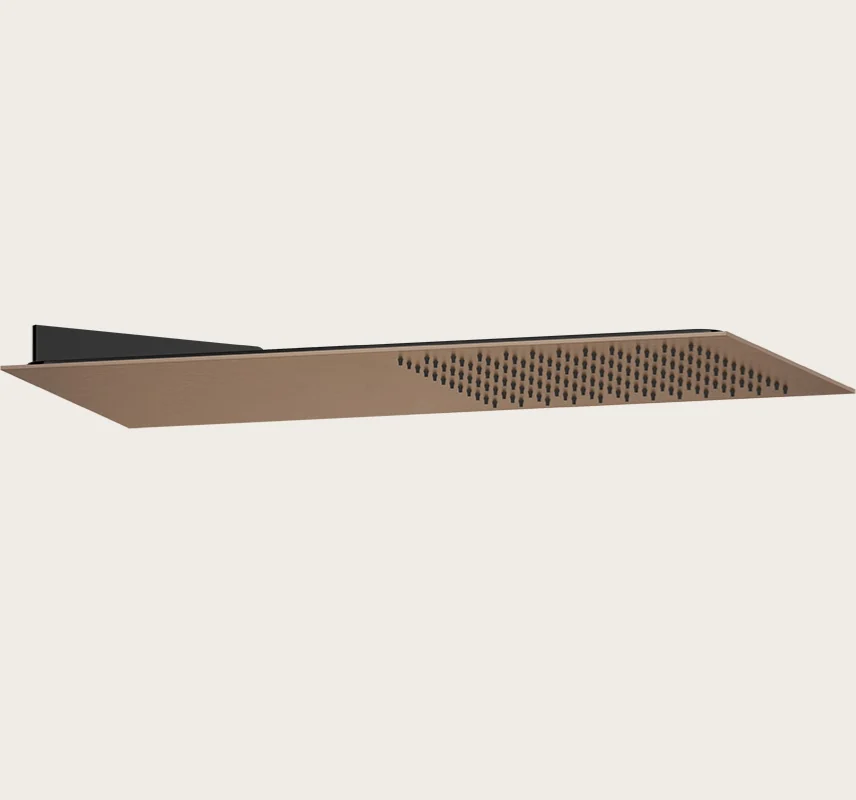 Верхний душ, Gessi, Tremillimetri, Quadro, 300*300, цвет-Copper Brushed PVD