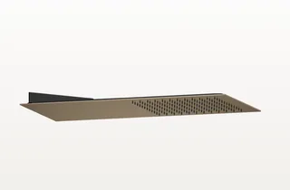 Верхний душ, Gessi, Tremillimetri, Quadro, 300*300, цвет-Coffee Brushed bronze PVD