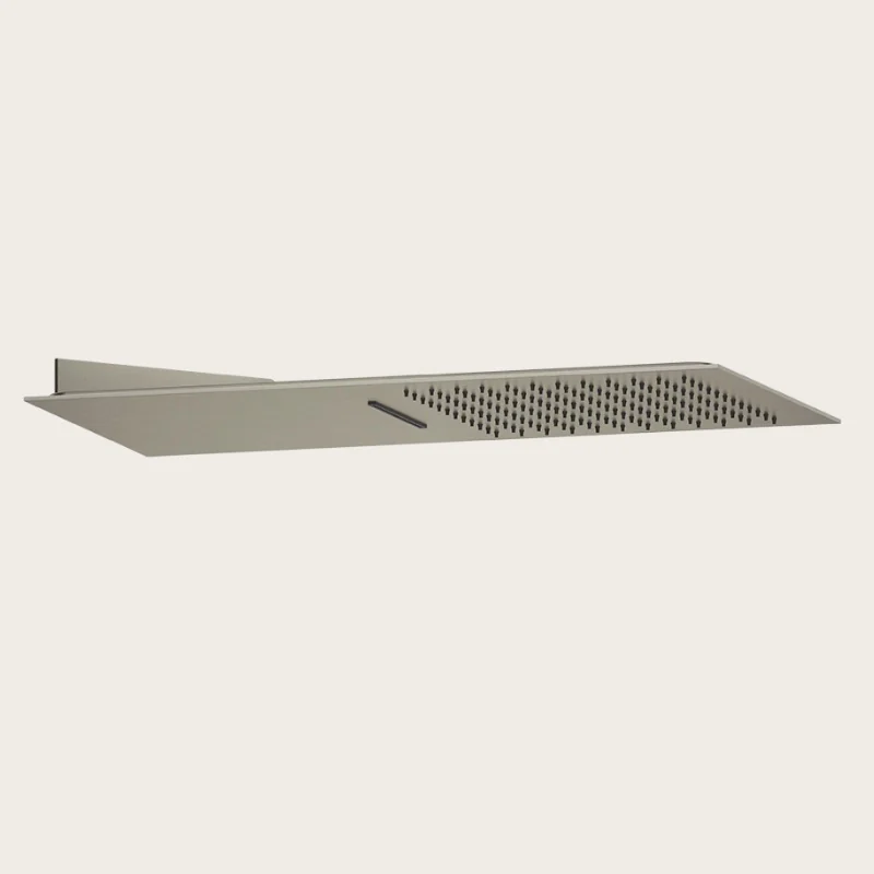 Душевая система, Gessi, Tremillimetri, 300*300, цвет-Steel Brushed