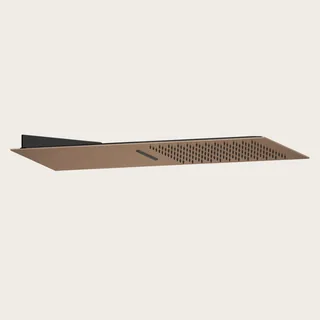Душевая система, Gessi, Tremillimetri, 300*300, цвет-Copper Brushed PVD