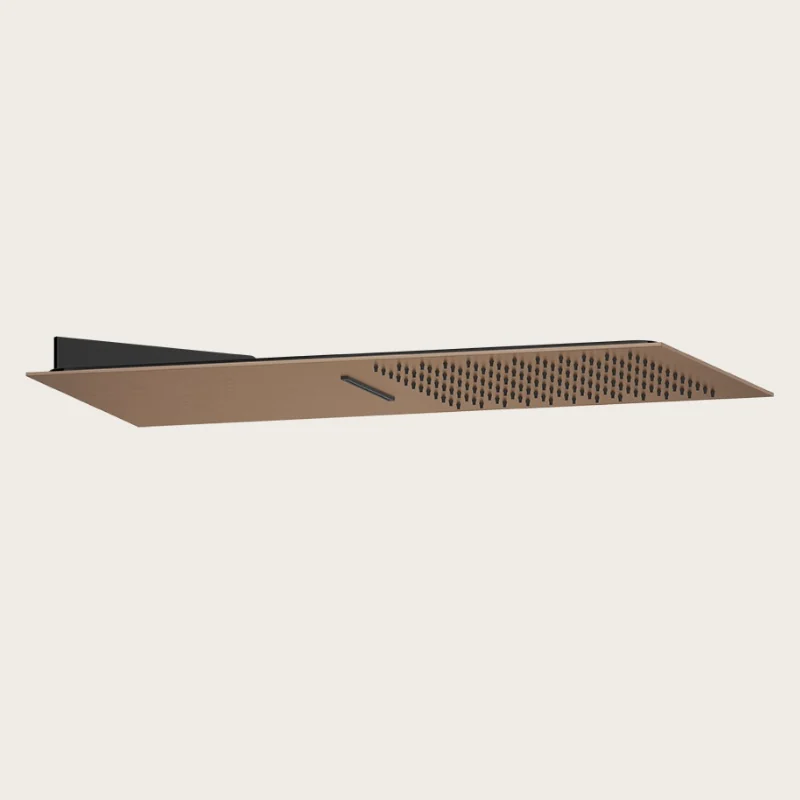 Душевая система, Gessi, Tremillimetri, 300*300, цвет-Copper Brushed PVD