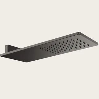 Верхний душ, Gessi, 550*200, цвет-Black Metal Brushed PVD