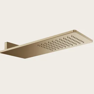 Верхний душ, Gessi, 550*200, цвет-Warm Bronze Brushed PVD