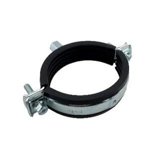 Хомут, Конкреп, HD1501, для высоких нагрузок, с EPDM, M10/M12, 79-85 мм, оцинкованная сталь