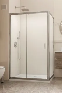 Дверь, Radaway, Premium Plus DWJ, шв 1200*1900, хром, цвет стекла-прозрачный, Easy Clean