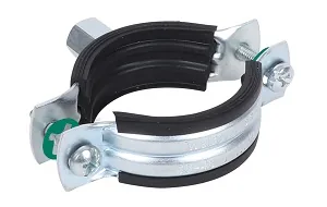 Хомут оцинкованный, 2S, M8/10, 68-74 мм, с epdm