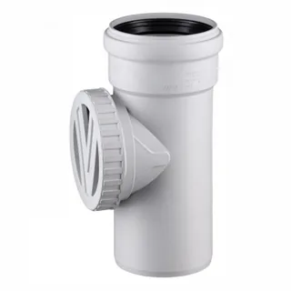 Ревизия, Ostendorf, Skolan Safe, SKRE, 110, PP-MD, цвет-RAL 7035 светло-серый
