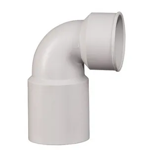 Отвод, Ostendorf, Skolan Safe, SKSW, 90°, 50(58)/40, для сифона, PP-MD, цвет-RAL 7035 светло-серый