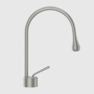 Смеситель для раковины, Gessi, Goссia, цвет-Brushed Chrome