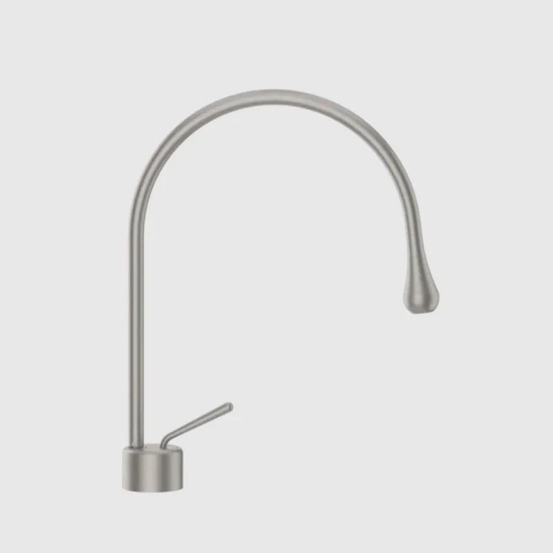 Смеситель для раковины, Gessi, Goссia, цвет-Brushed Chrome