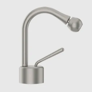 Смеситель для биде, Gessi, Goссia, цвет-хром брашированный
