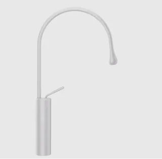 Смеситель для раковины, Gessi, Goссia, цвет-белый матовый