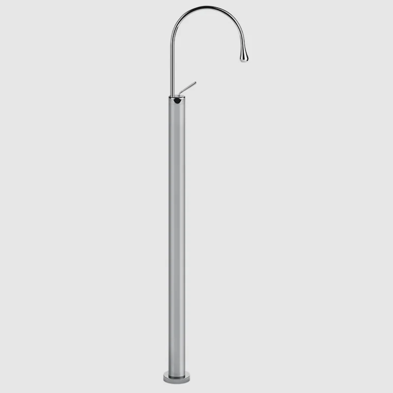Смеситель для раковины, Gessi, Goссia, напольный, цвет-хром