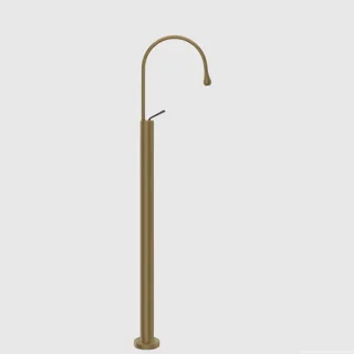Смеситель для раковины, Gessi, Goссia, напольный, цвет-Antique Brass — иконка