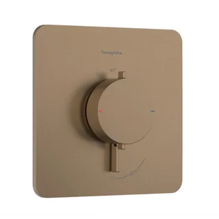 Смеситель для душа, Hansgrohe, Ecostat Comfort Q, на 1 потребитель, цвет-бронза шлифованная