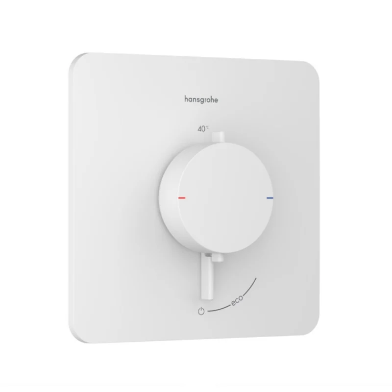 Смеситель для душа, Hansgrohe, Ecostat Comfort Q, на 1 потребитель, цвет-белый матовый
