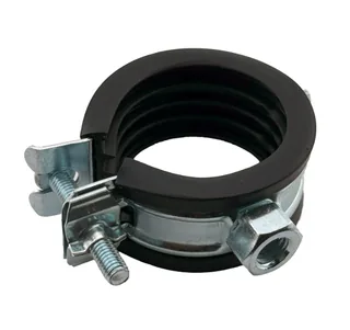 Хомут, Конкреп, Flash, одновинтовой, с EPDM, M8, 20-23 мм, оцинкованная сталь