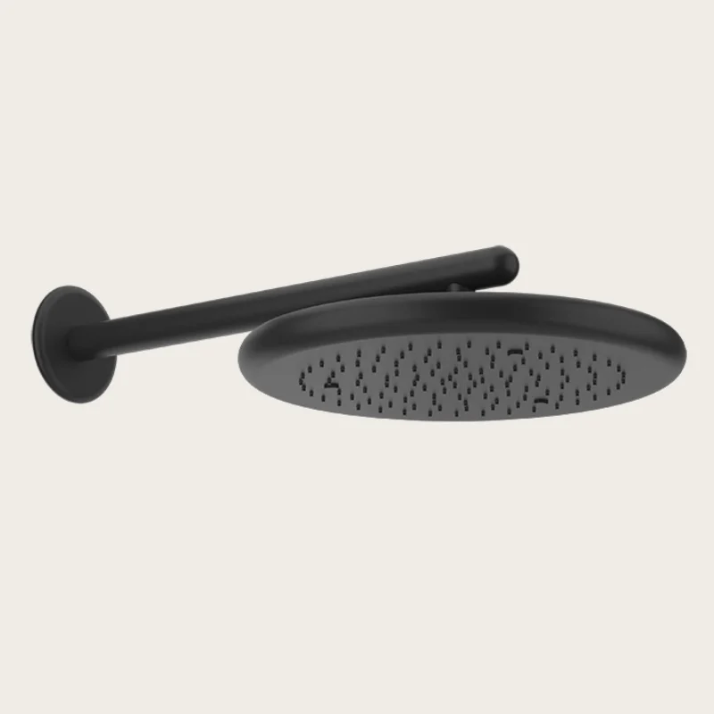 Верхний душ, Gessi, Goссia, 334*334, цвет-черный матовый