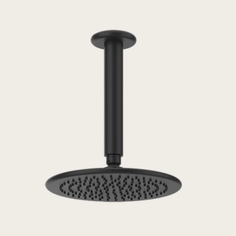 Верхний душ, Gessi, Goссia, 216*216, цвет-черный матовый