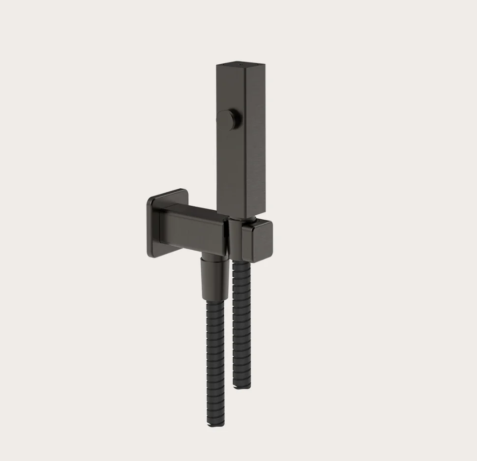Гидроёршик, Gessi, цвет-Black Metal Brushed PVD