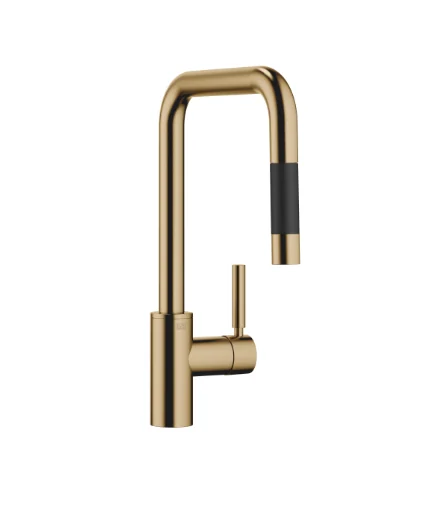 Смеситель для кухни, Dornbracht, Meta Square, цвет-Dark Brass сатинированный (PVD)