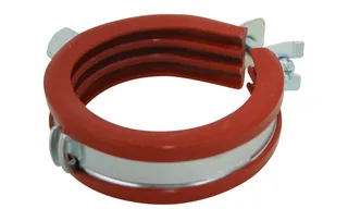 Хомут, BISMAT 2000, M8/10, 31-35 мм, с силикон. изоляцией — иконка